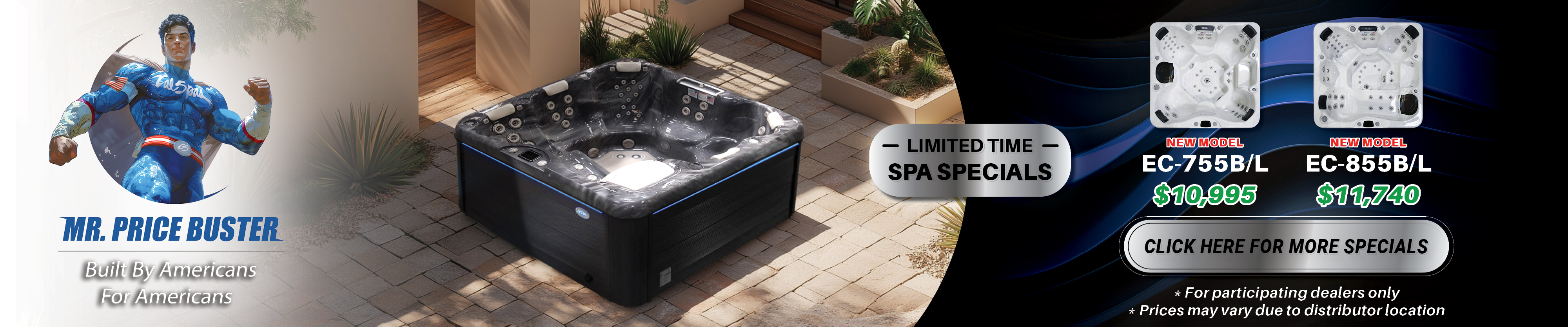 Calspas hot tub being used in a family setting - Budapest
