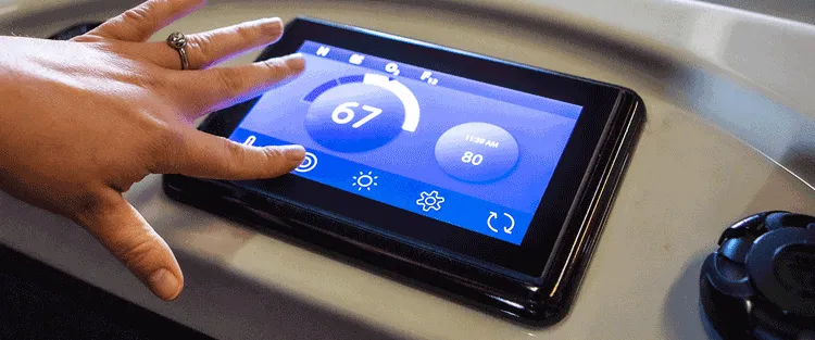 Cal Touch4™ for hot tubs in Budapest