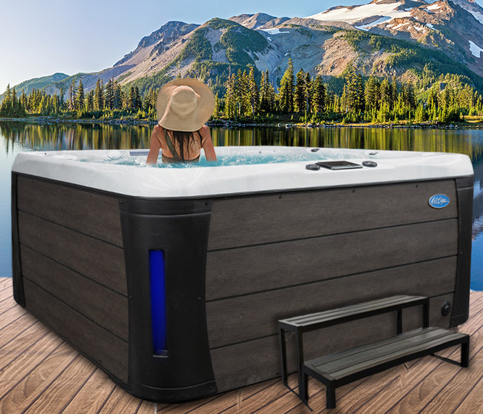 Calspas hot tub being used in a family setting - hot tubs spas for sale Budapest